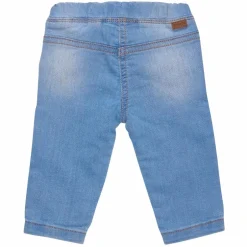 Outlet Minymo Pige Jeans i økologisk bomuld - Light Dusty Blue