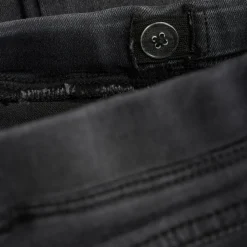 Clearance Minymo Pige Jeggings i økologisk bomuld - Grey Black