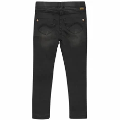 Clearance Minymo Pige Jeggings i økologisk bomuld - Grey Black