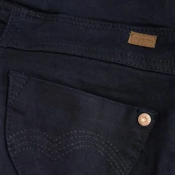 Outlet Minymo Pige Jeggings i økologisk bomuld - Blue Night