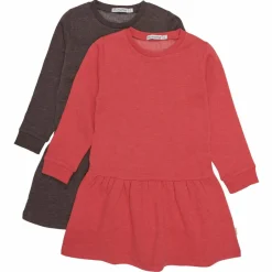 Clearance Minymo Pige Kjole - Tomato Puree