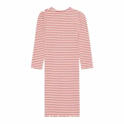 Sale Minymo Pige Kjole i økologisk bomuld - Spiced Coral