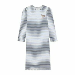 Online Minymo Pige Kjole i økologisk bomuld - Dutch Blue