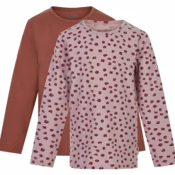 Clearance Minymo Pige Langærmet t-shirt - Violet Ice