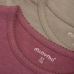 Sale Minymo Pige Langærmet t-shirt - Apple Butter