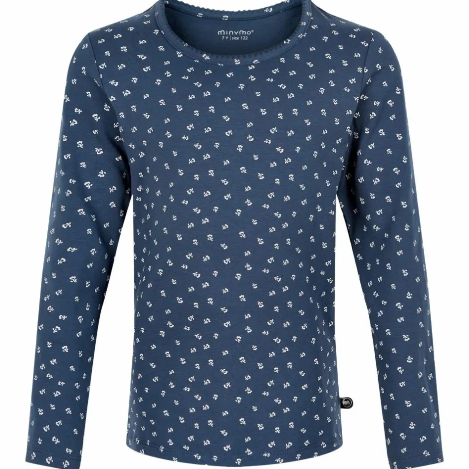 Discount Minymo Pige Langærmet t-shirt - Mesa Rose