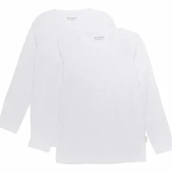 Online Minymo Pige Langærmet t-shirt - White