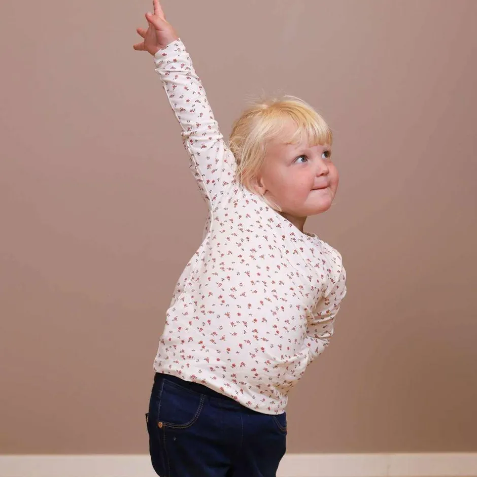 Best Minymo Pige Langærmet t-shirt - Canyon Rose