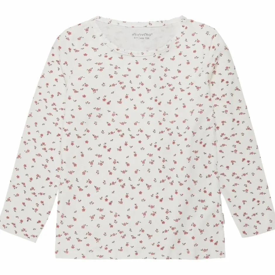 Best Minymo Pige Langærmet t-shirt - Canyon Rose