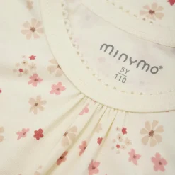 New Minymo Pige Nattøjssæt i bambus - Dusty Ceder