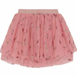 Sale Minymo Pige Nederdel m. glimmer - Strawberry Ice