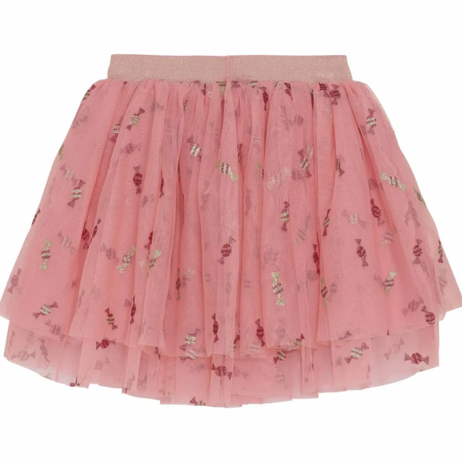 Sale Minymo Pige Nederdel m. glimmer - Strawberry Ice