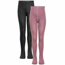 Sale Minymo Pige Strømpebukser m. glimmer - Black