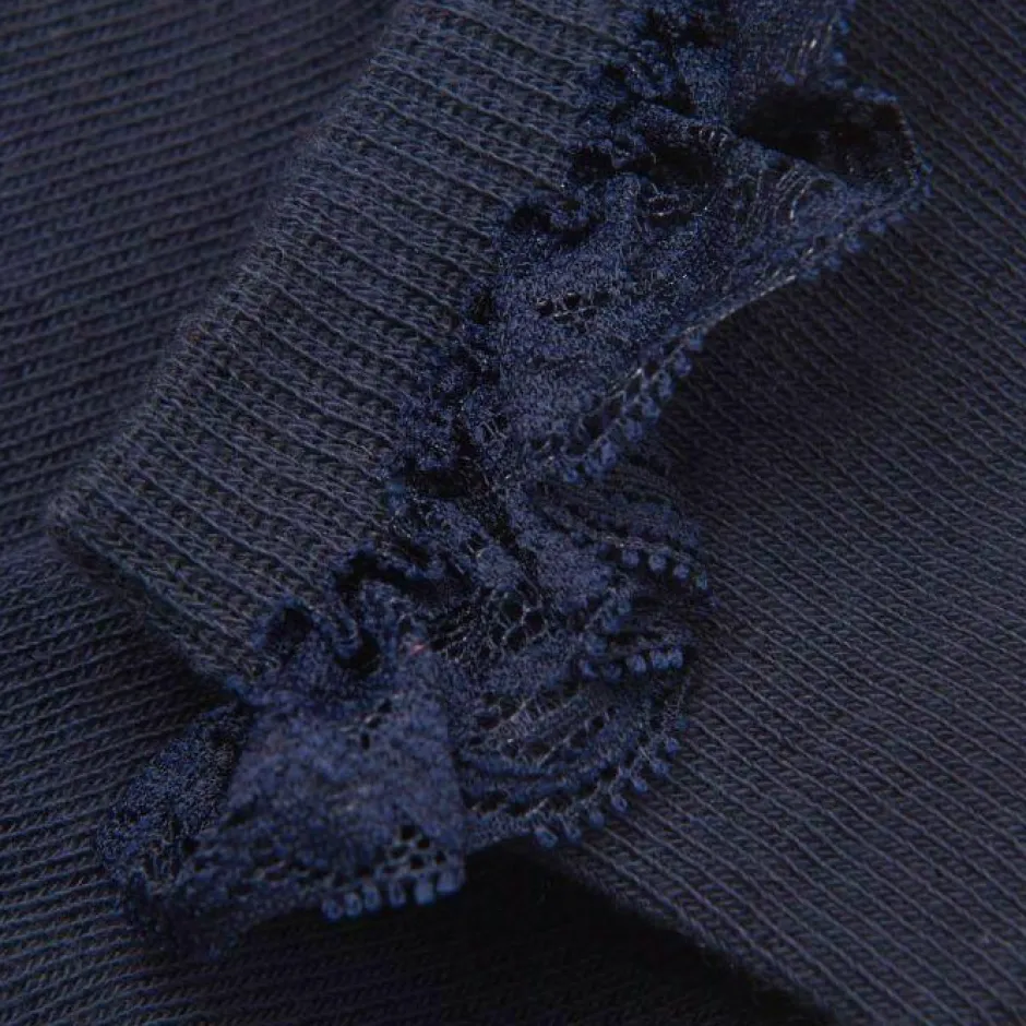 Minymo Pige Strømper - Dark Navy