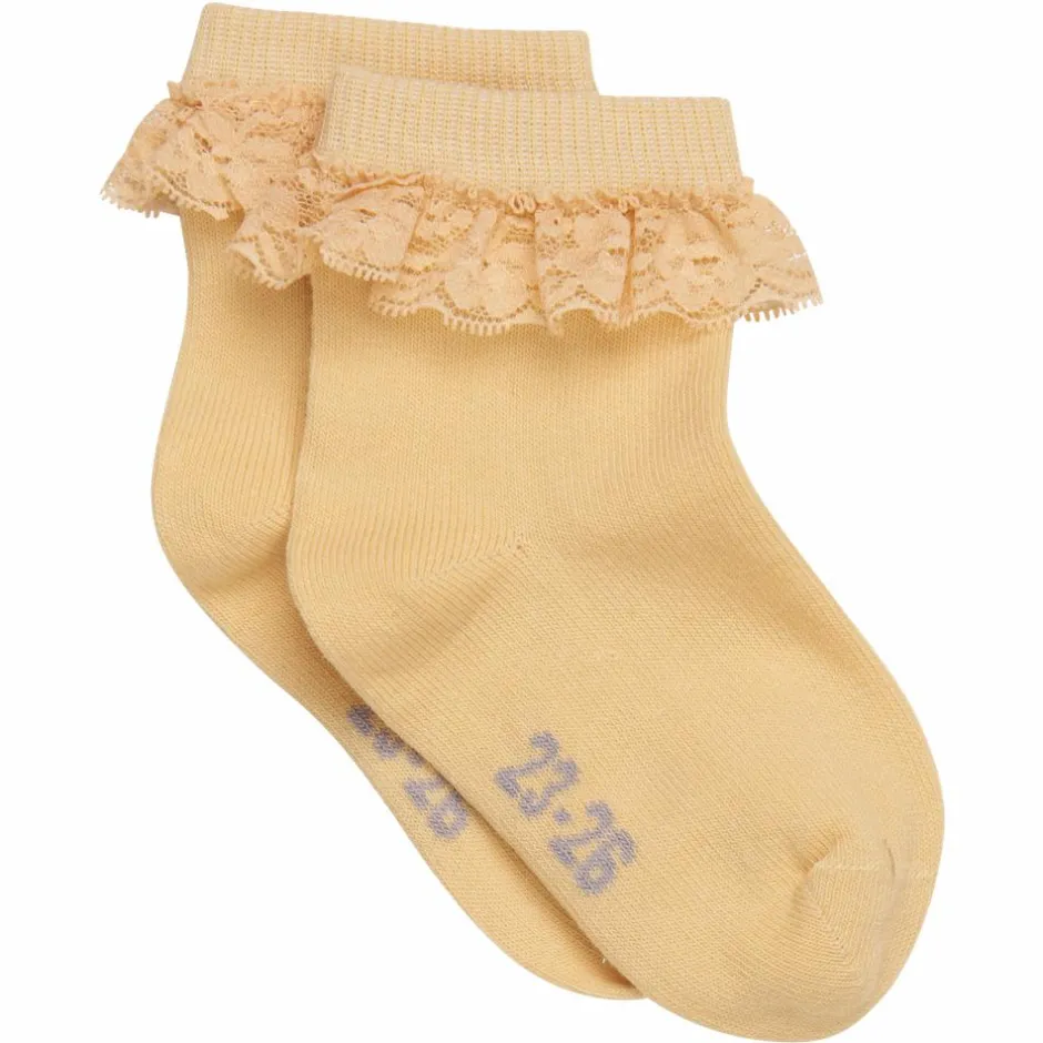 Online Minymo Pige Strømper - Straw