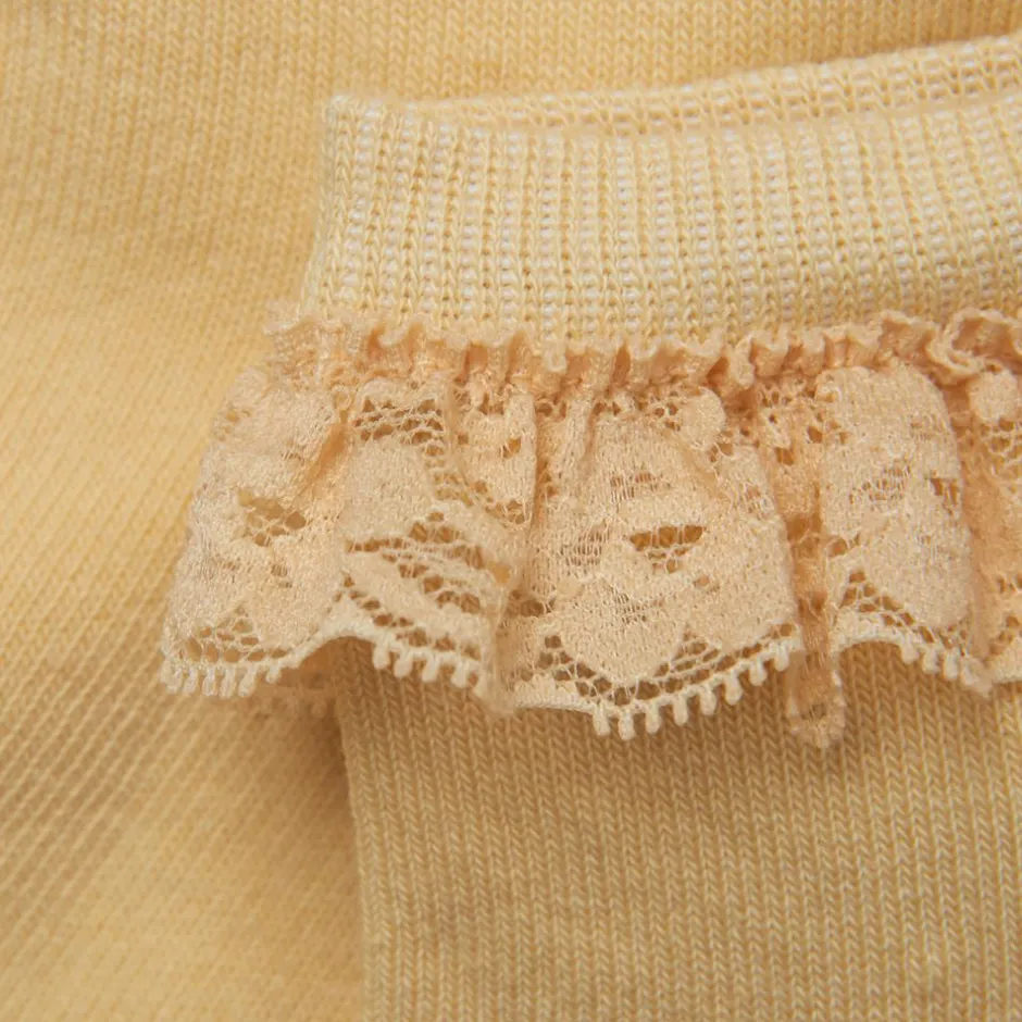 Online Minymo Pige Strømper - Straw