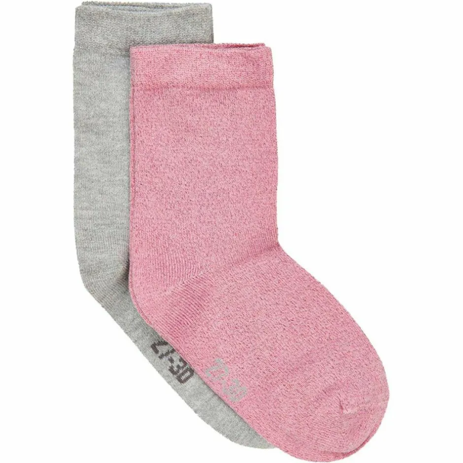 Online Minymo Pige Strømper m. glimmer - Brandied Apricot