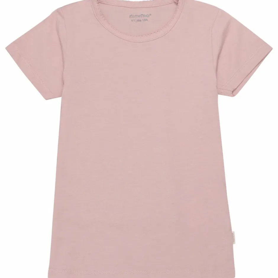 Best Minymo Pige T-shirt - Misty Rose