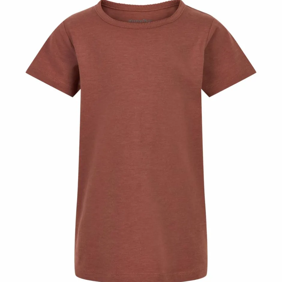 Outlet Minymo Pige T-shirt - Violet Ice