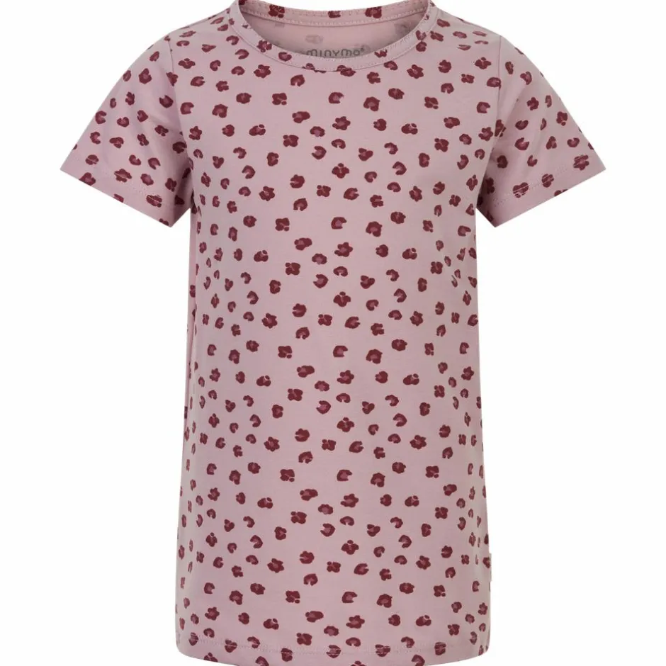 Outlet Minymo Pige T-shirt - Violet Ice