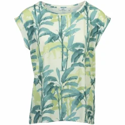 Online M.X.O Dame Kortærmet bluse - 66 Green