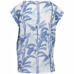Outlet M.X.O Dame Kortærmet bluse - 57 Blue