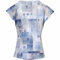 New M.X.O Dame T-shirt - Blue Comb