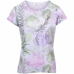 Outlet M.X.O Dame T-shirt - Khaki Comb