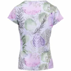 Outlet M.X.O Dame T-shirt - Khaki Comb