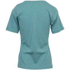 New M.X.O Dame T-shirt i økologisk bomuld - Bay/White