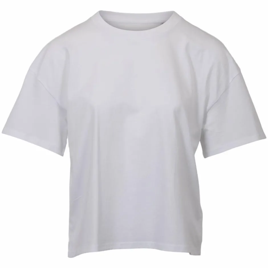 Outlet Native Spirit Dame T-shirt i økologisk bomuld - White