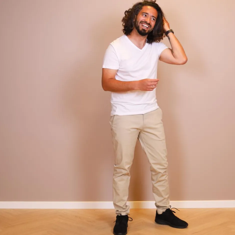 Outlet Nero Barca Herre Chinos - Sand