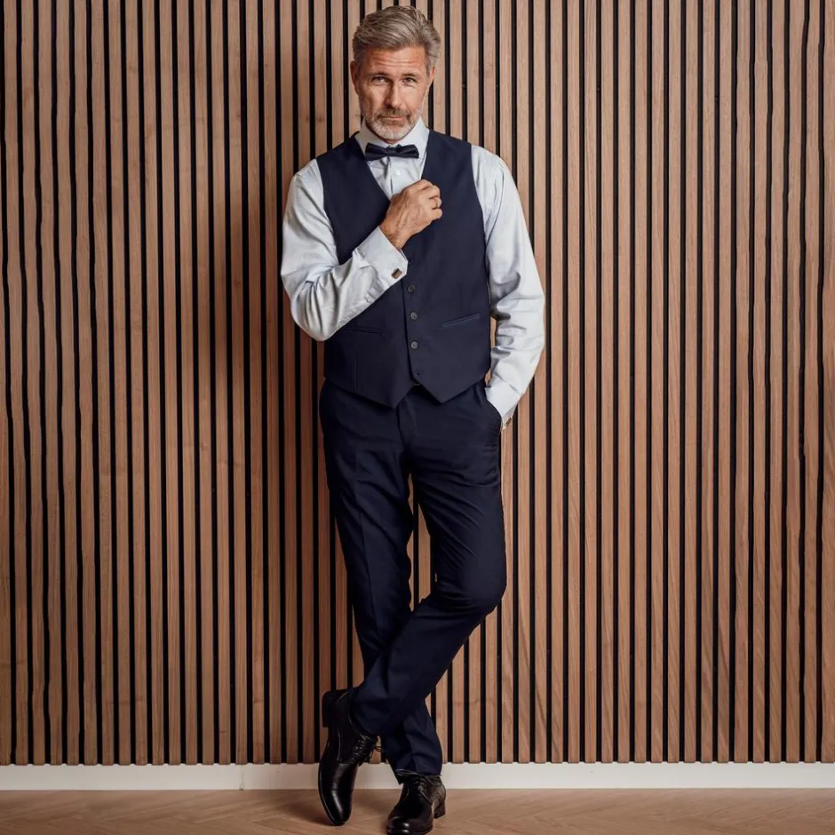 New Nero Colton Herre Habitbukser - Midnight Blue