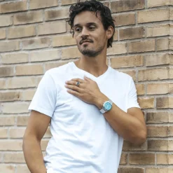 New Nero Kiko Herre T-shirt - Bright White