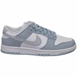 Clearance Nike Dunk Low Dame Sneakers - Blue/white