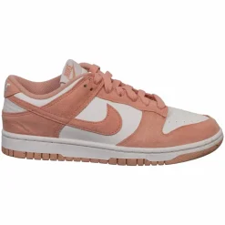 Sale Nike Dunk Low Dame Sneakers - Orange/White