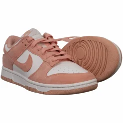 Sale Nike Dunk Low Dame Sneakers - Orange/White