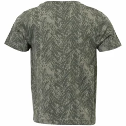 Clearance N.O.H.R. Doka Drenge T-shirt - P4 AOP VETIVER