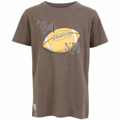 New N.O.H.R. Drenge T-shirt - Asphalt Melange