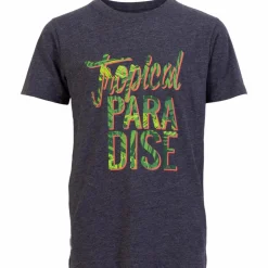 Clearance N.O.H.R. Drenge T-shirt - Denim Melange