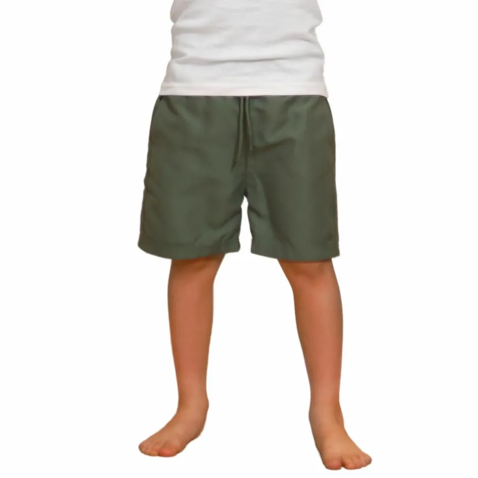Hot N.O.H.R. Maui Drenge Badeshorts - Duck Green