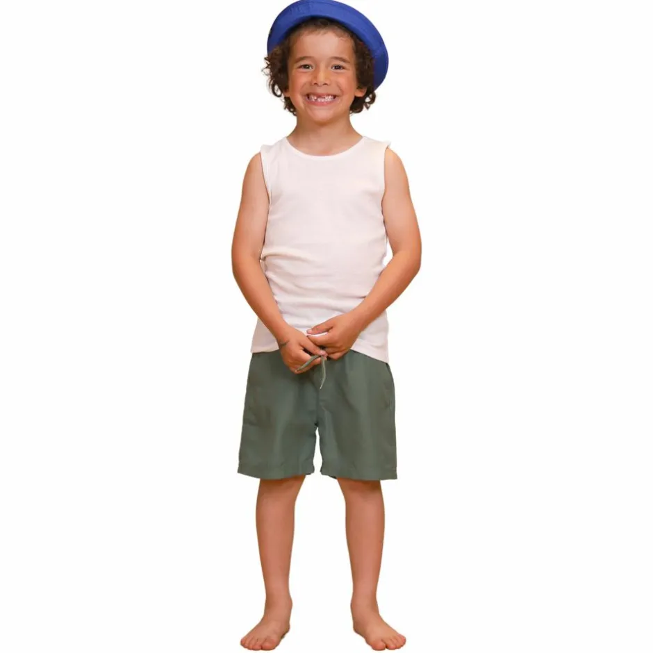 Hot N.O.H.R. Maui Drenge Badeshorts - Duck Green