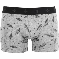 Best N.O.H.R. Uno Drenge Tights - Grey Melange AOP Boy