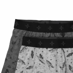 Best N.O.H.R. Uno Drenge Tights - Grey Melange AOP Boy