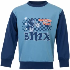 N.O.H.R. Utah Drenge Sweatshirt - Navy Peony