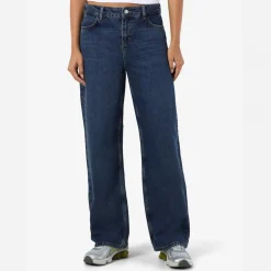 New Noisy May Alexa Dame Jeans - Dark Blue Denim