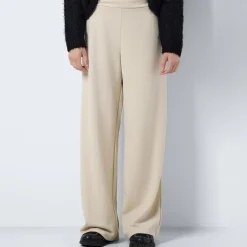 New Noisy May Bob Dame Bukser - Oatmeal