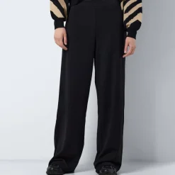 New Noisy May Bob Dame Bukser - Black