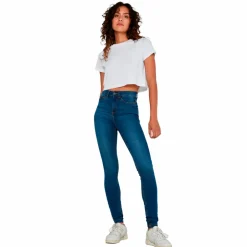 Sale Noisy May Callie Dame Jeans - Medium Blue Denim
