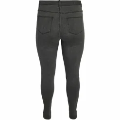 Hot Noisy May Curve Dame Jeans Plus Size - Dark Grey Denim